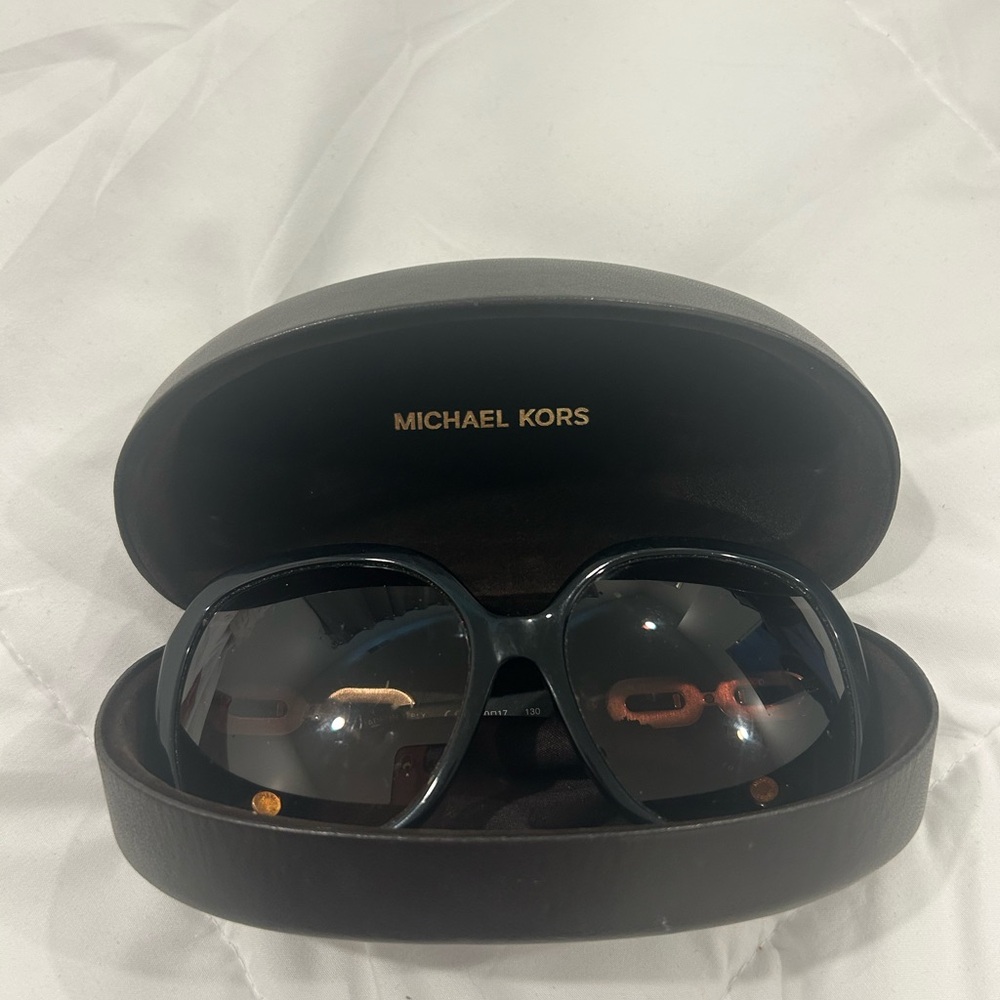 Michael Kors Black Sunglasses with Case